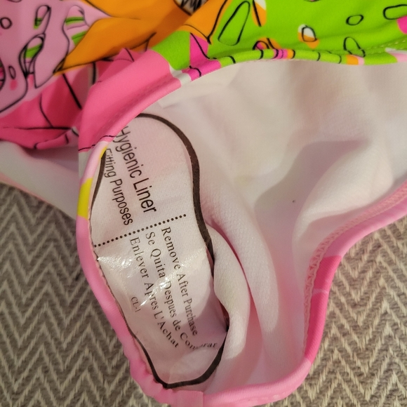 KENSIE GIRL Rashguard One-Piece UPF 50+ Quick Dry Cheetah Cat Swimsuit - Picture 7 of 9